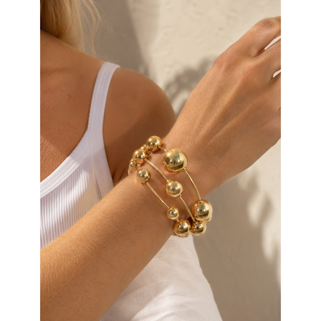 Gold Statement Bracelet