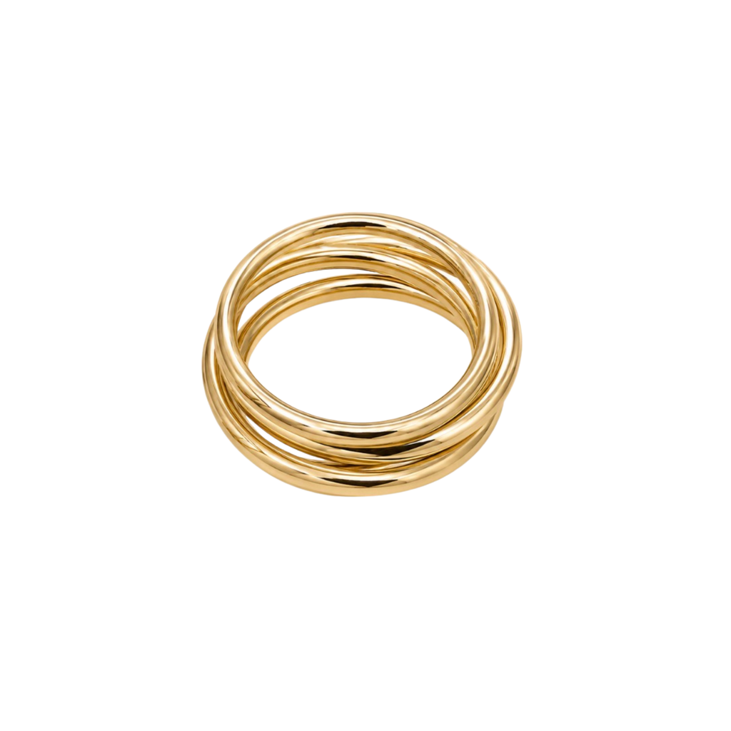 Gold Bangle Set