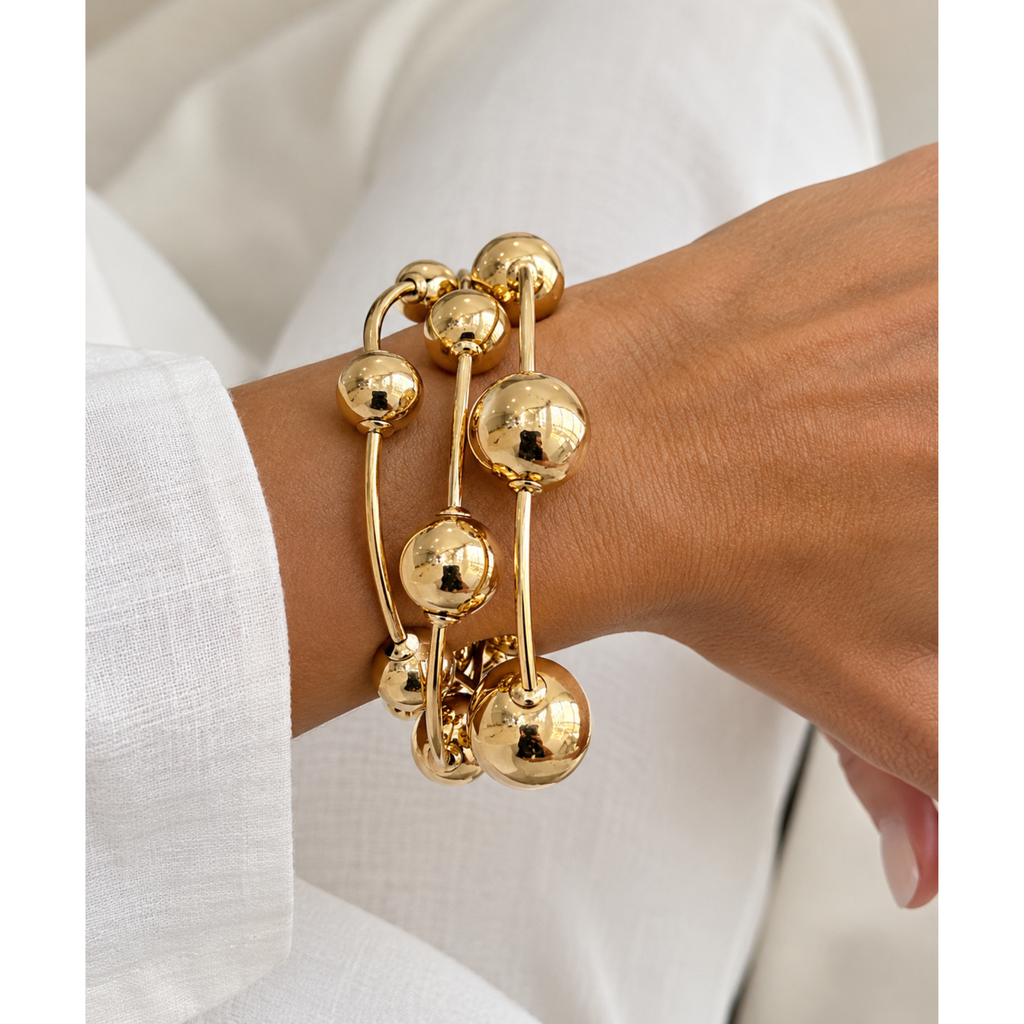 Gold Statement Bracelet