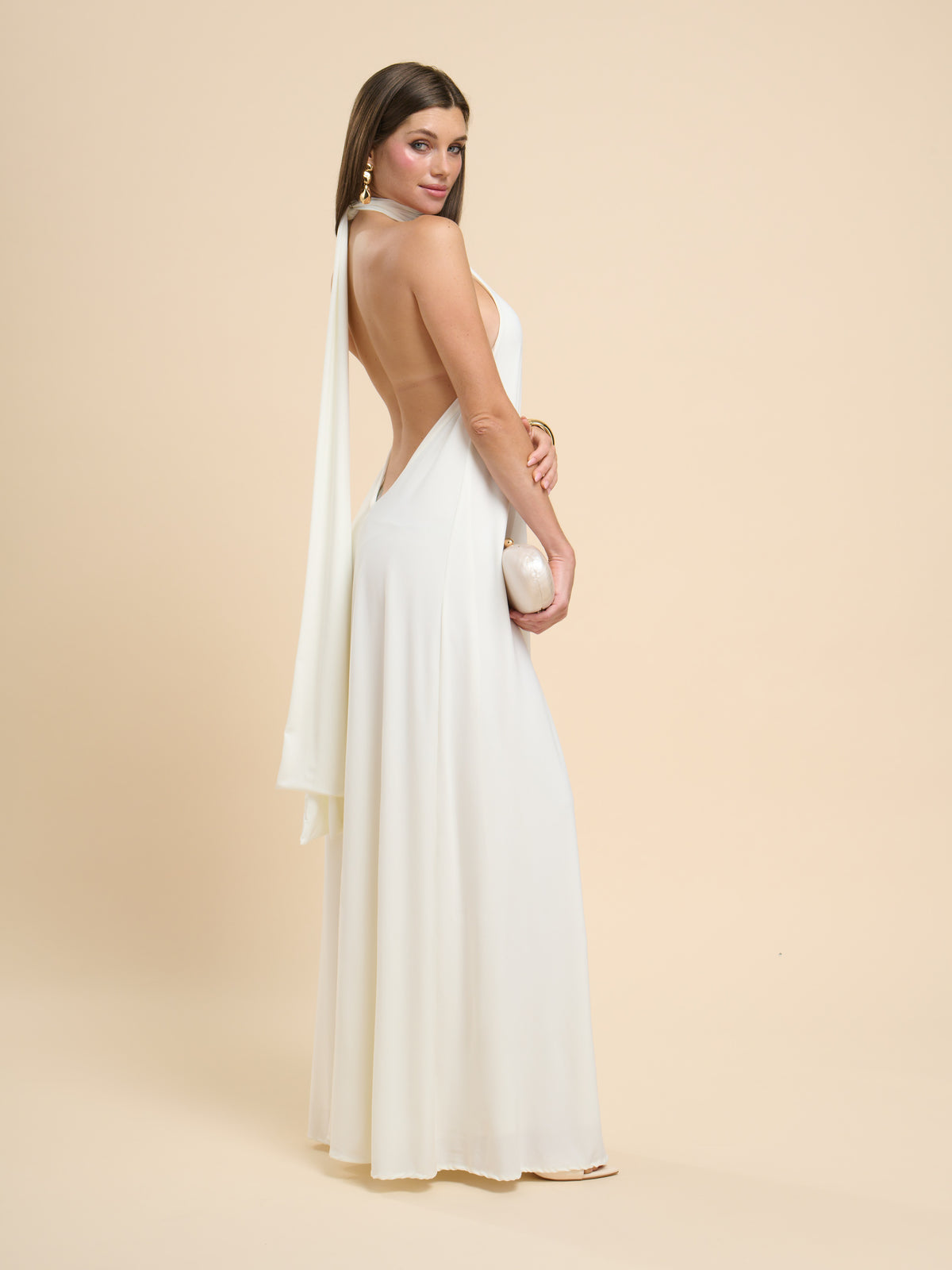 Ava Halter Maxi Dress